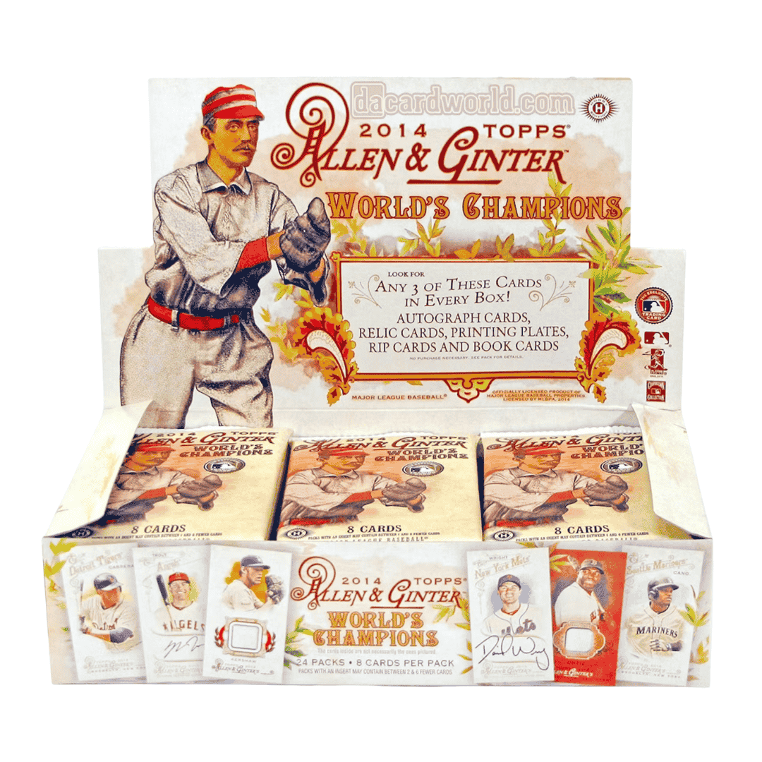 2014 Topps Allen & Ginter Baseball Hobby Box