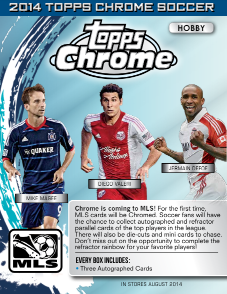 2014 Topps MLS Chrome Soccer 12-Box Case