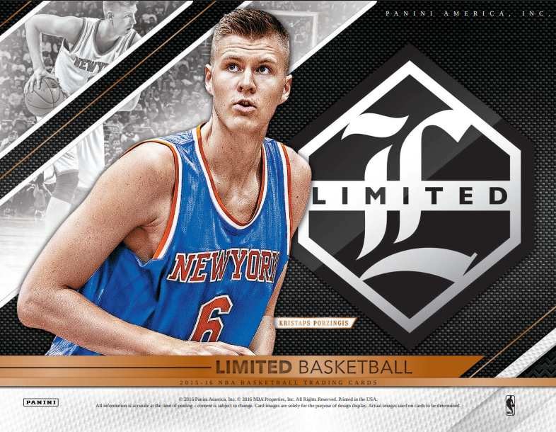 2015-16 Panini Limited Basketball Hobby Box