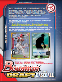 2015 Bowman Draft Baseball Jumbo 8-Box Case - Asia Ed