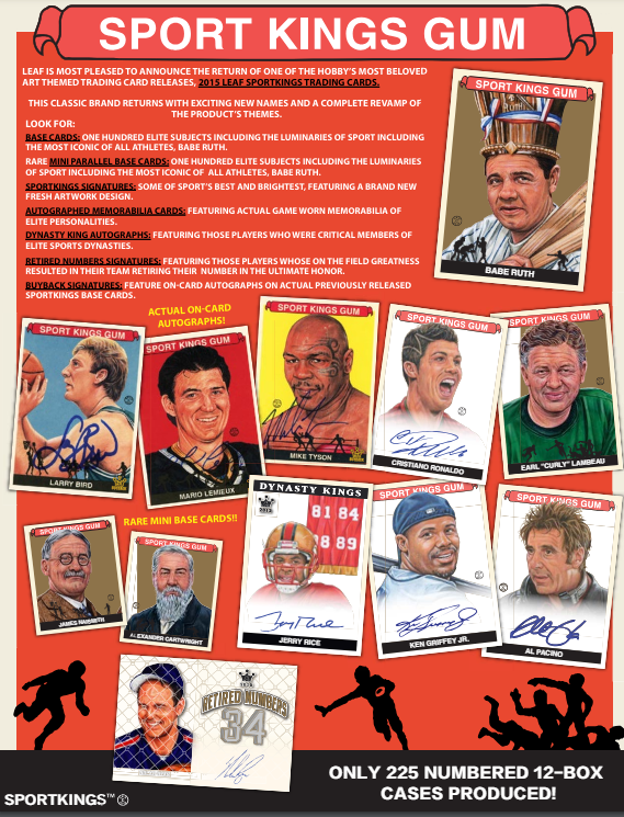 2015 Leaf Sport Kings 12-Box Case