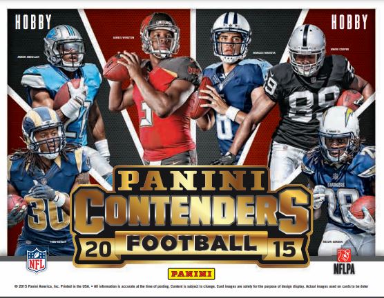 2015 Panini Contenders Football Hobby Box