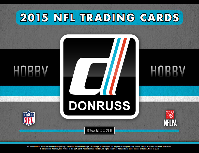 2015 Panini Donruss Football Hobby 20-Box Case