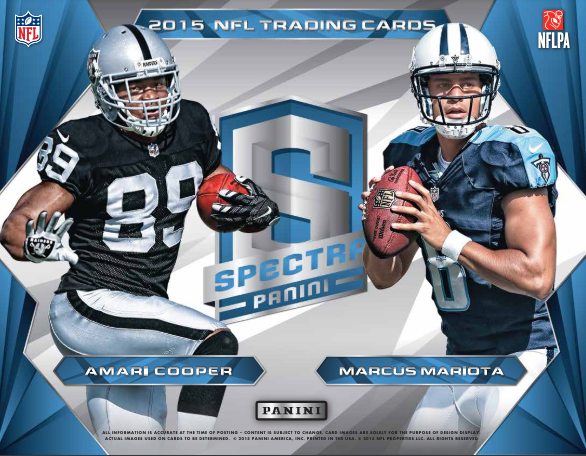 2015 Panini Spectra Football Hobby 8-Box Case