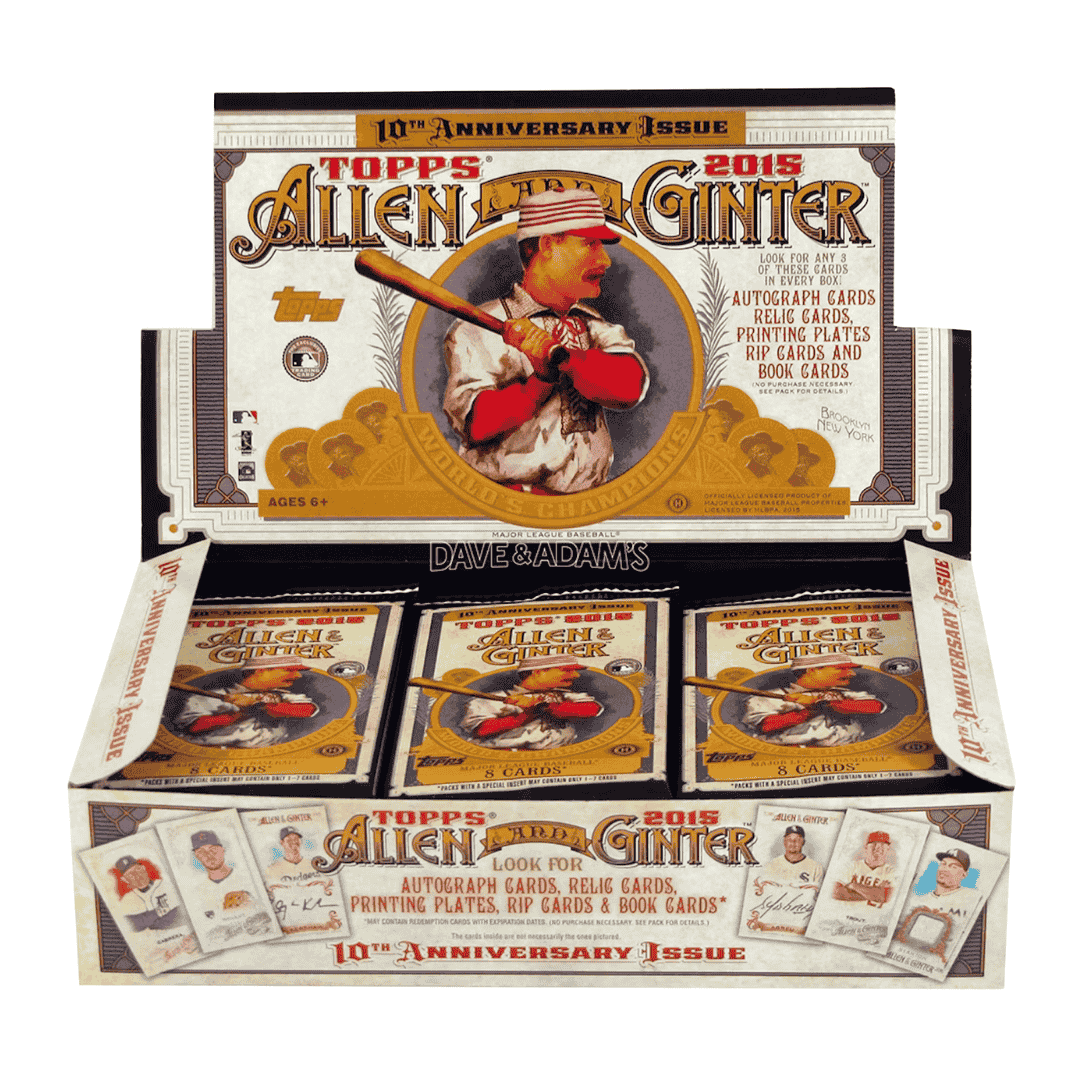 2015 Topps Allen & Ginter Baseball Hobby Box