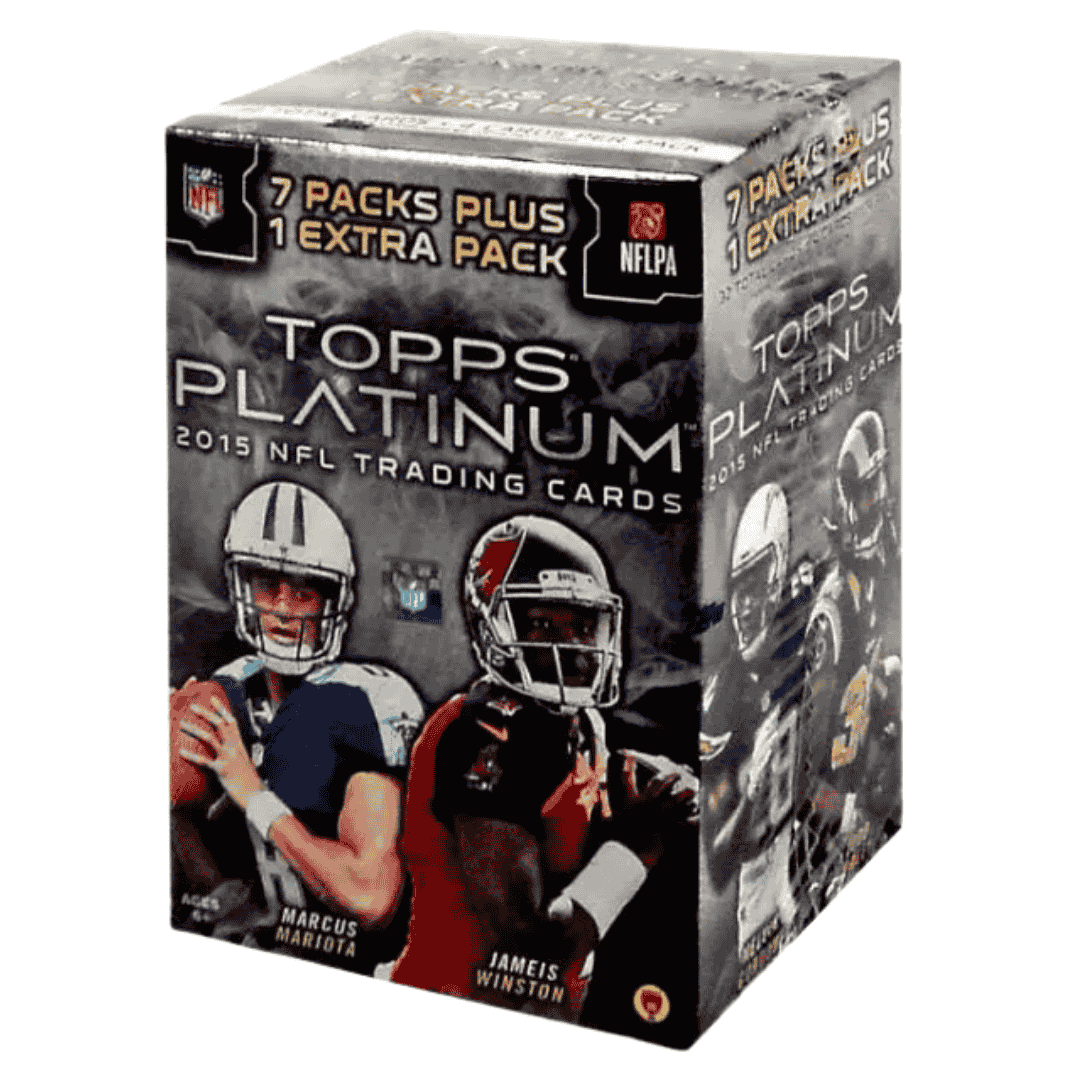 2015 Topps Platinum Football Blaster Box