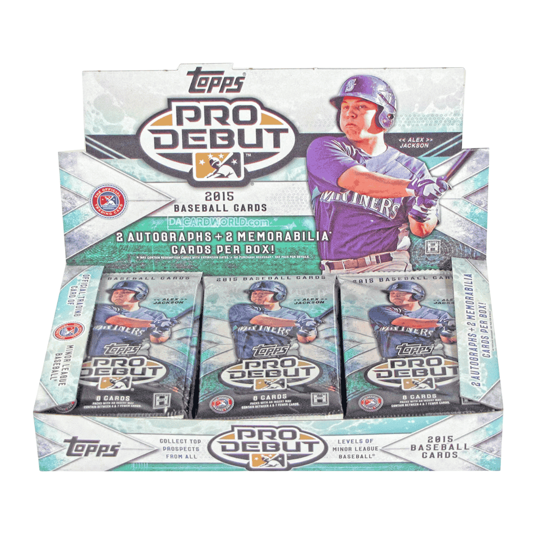 2015 Topps Pro Debut Baseball Hobby Box