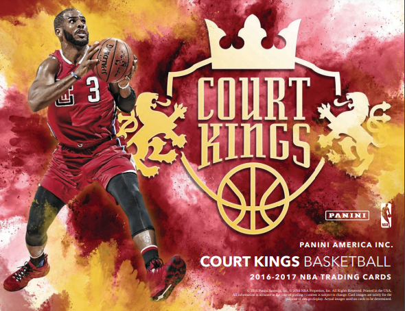 2016-17 Panini Court Kings Basketball Hobby 16-Box Case