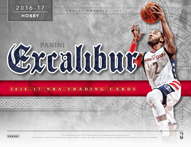 2016-17 Panini Excalibur Basketball Hobby Box
