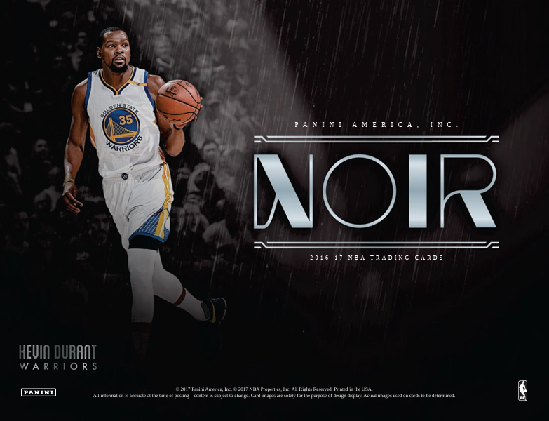 2016-17 Panini Noir Basketball Hobby Box