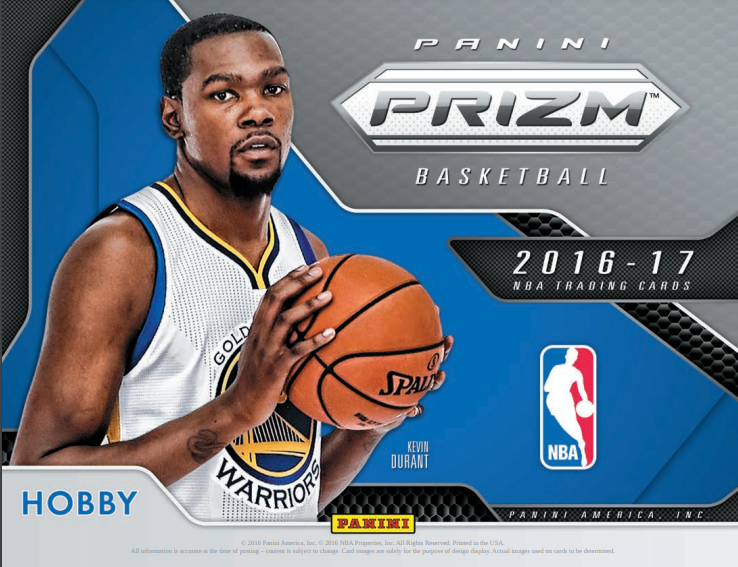 2016-17 Panini Prizm Basketball Jumbo 12-Box Case
