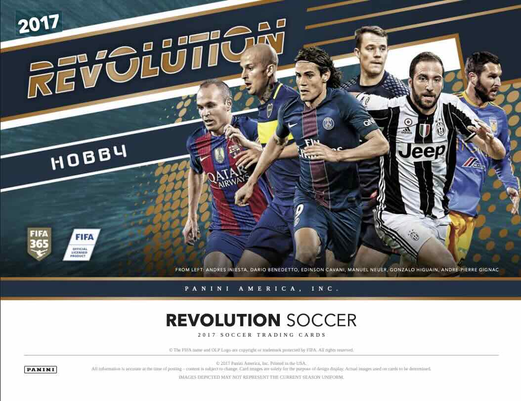 2016-17 Panini Revolution Soccer Hobby Box