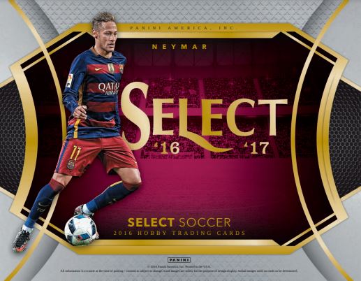 2016-17 Panini Select Soccer Hobby Box
