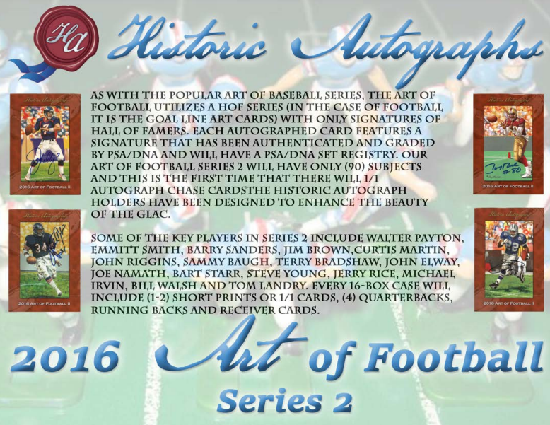 2016 HA The Art of Football Series 2 Box
