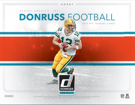 2016 Panini Donruss Football Hobby Box