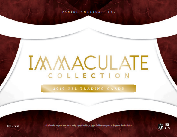 2016 Panini Immaculate Football Hobby 6-Box Case