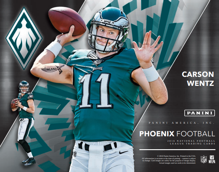 2016 Panini Phoenix Football Hobby 16-Box Case