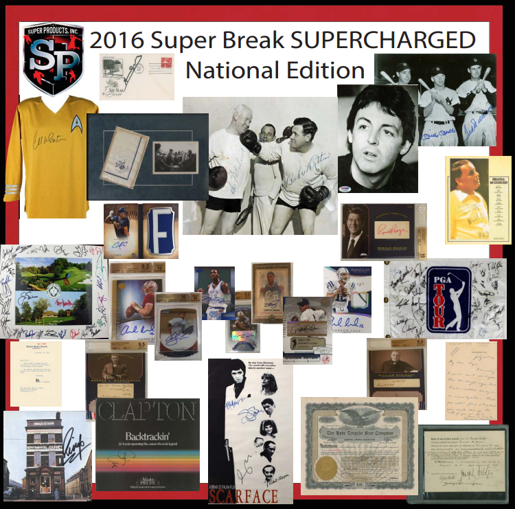 2016 Super Break Super Charged National Edition 3-Box Case