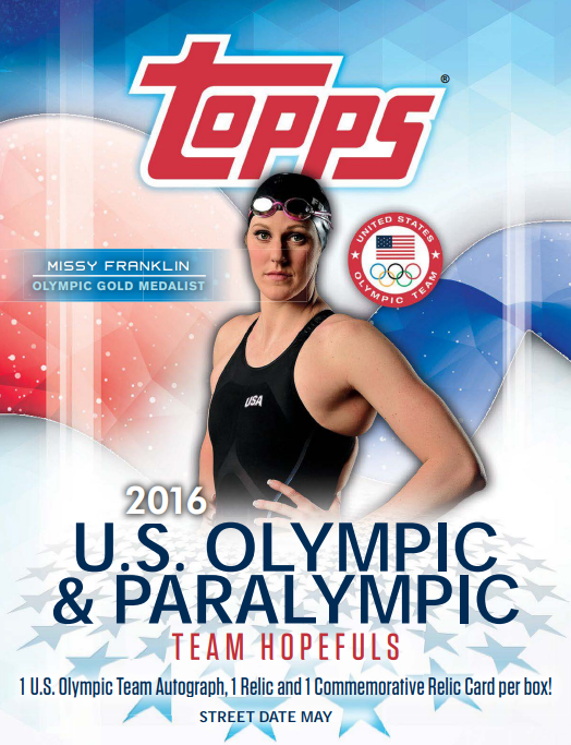 2016 Topps US Olympics Hobby 12-Box Case