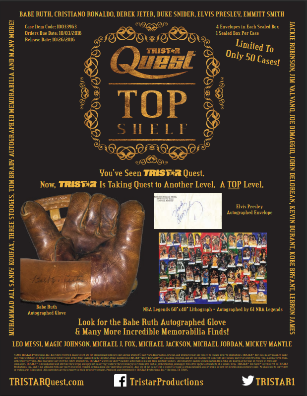 2016 Tristar Quest Top Shelf 4-Box Case