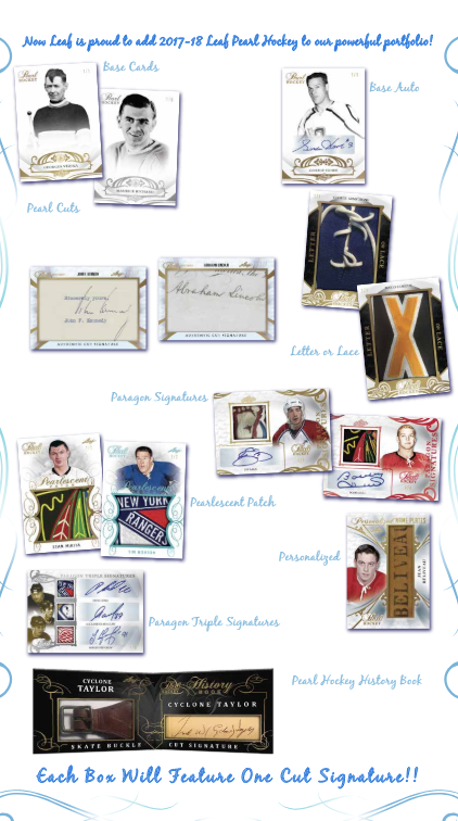 2017-18 Leaf Pearl Hockey 2-Box Case