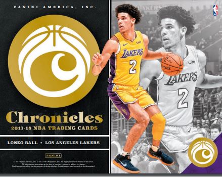 2017-18 Panini Chronicles Basketball Hobby 10-Box Case