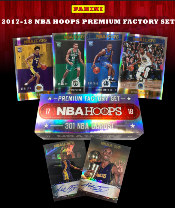 2017-18 Panini NBA Hoops Basketball Premium Box Set