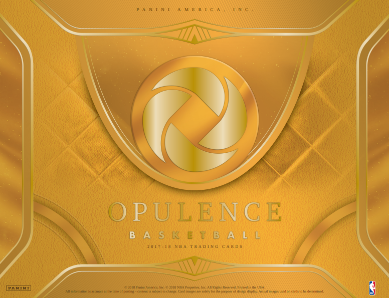 2017-18 Panini Opulence Basketball Hobby Box