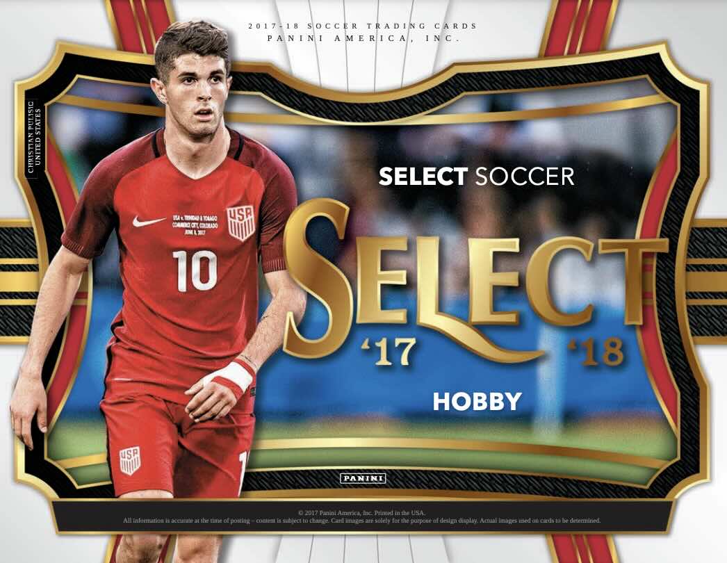 2017-18 Panini Select Soccer Hobby Box
