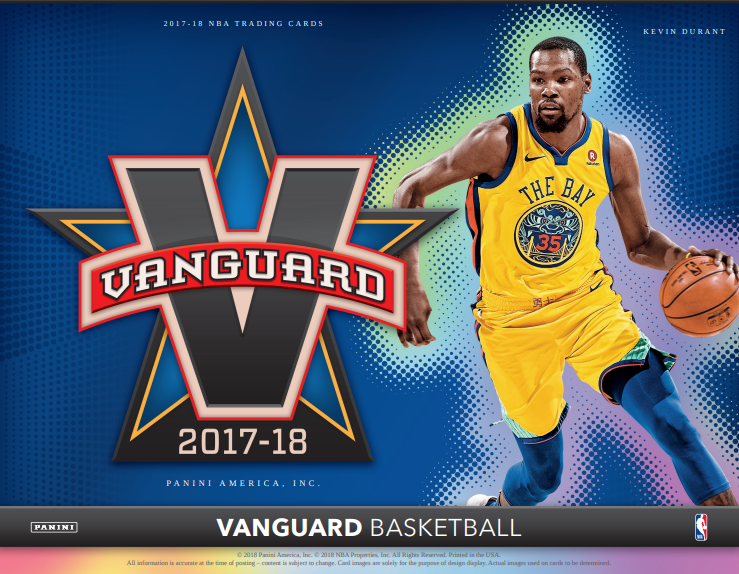 2017-18 Panini Vanguard Basketball Hobby 6-Box Case