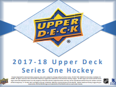 2017-18 Upper Deck Series 1 Hockey Hobby Box