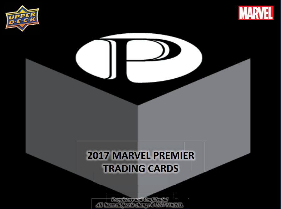2017 Marvel Premier (Upper Deck) Trading Card 6-Box Case
