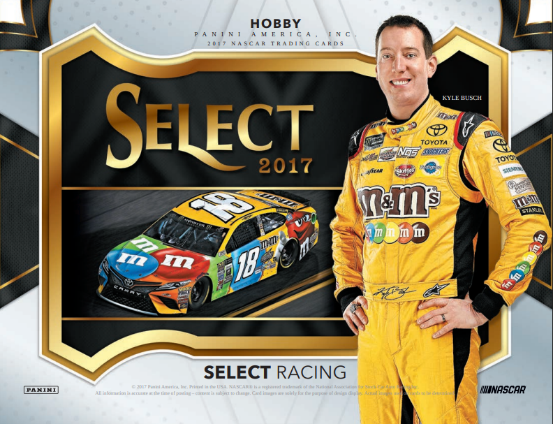2017 Panini Select Racing Hobby Box