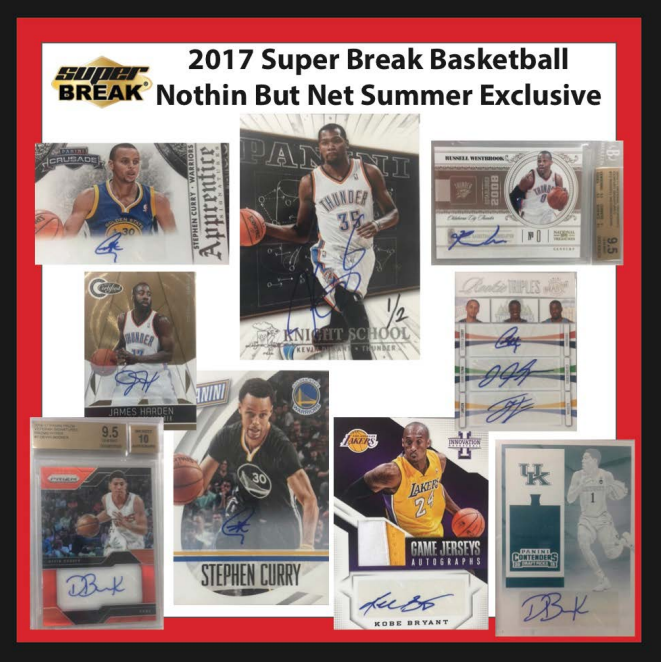 2017 Super Break Nothing But Net Summer Ed Basketball 3-Box Case