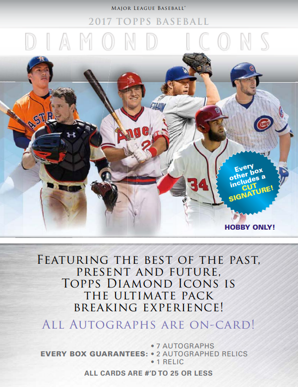 2017 Topps Diamond Icons Baseball Box