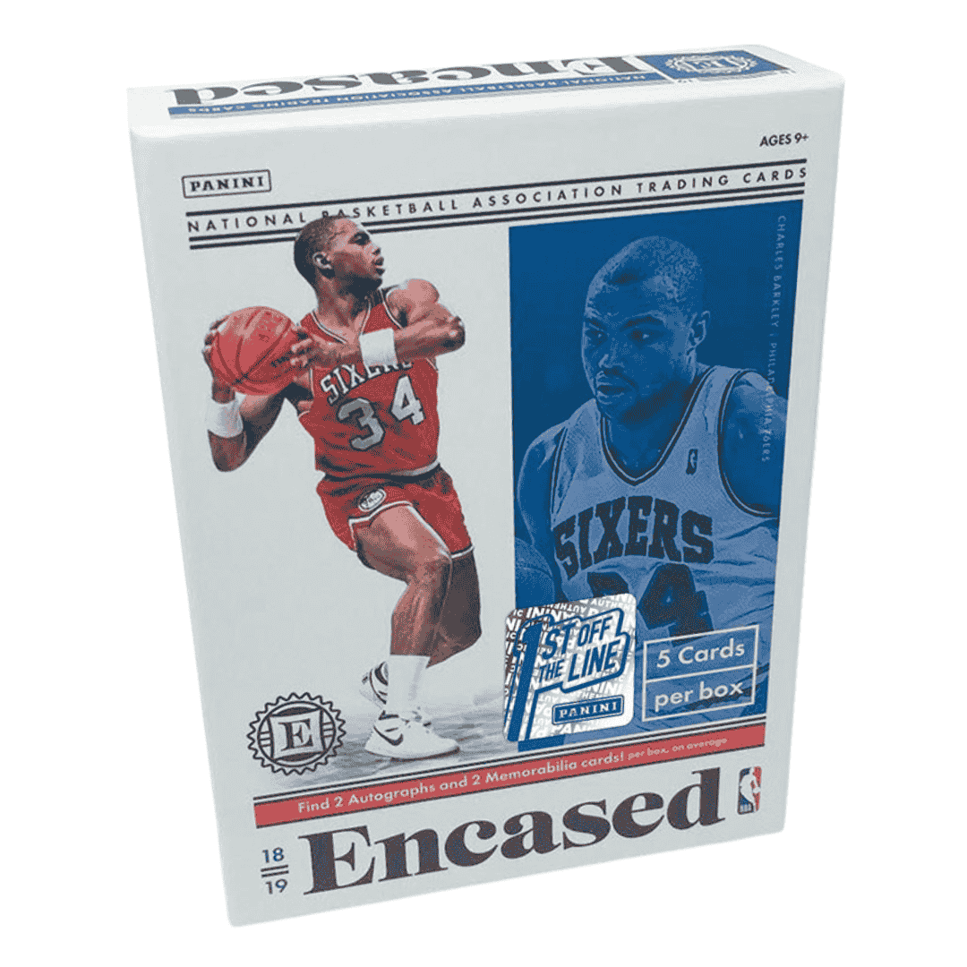 2018-19 Panini Encased Basketball 1st Off The Line Hobby Box