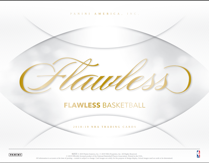 2018-19 Panini Flawless Basketball Hobby 2-Box Case