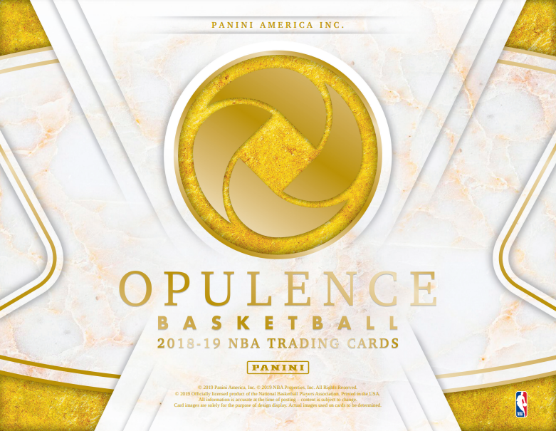 2018-19 Panini Opulence Basketball Hobby 3-Box Case