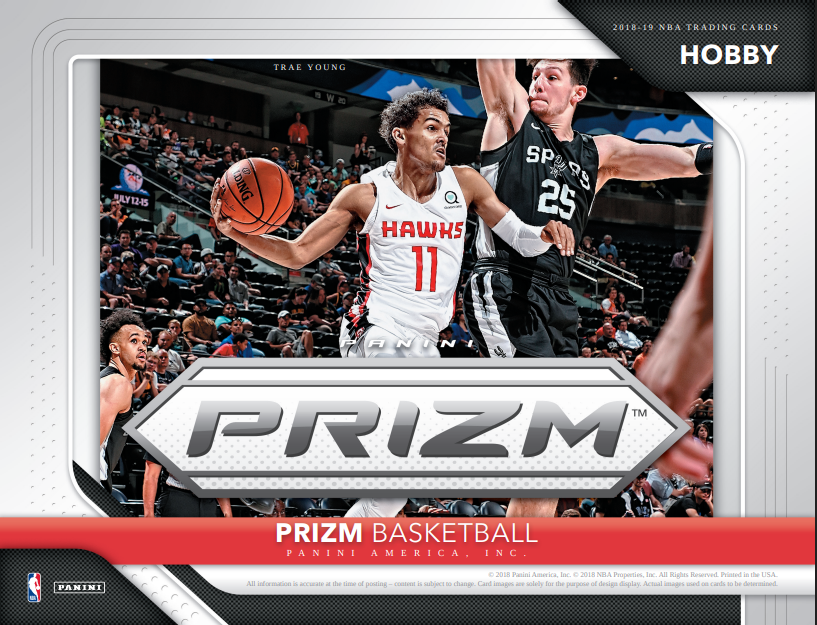 2018-19 Panini Prizm Basketball Hobby 12-Box Case (BBCE Wrapped)