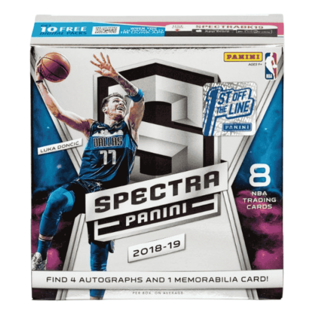 2018-19 Panini Spectra Basketball 1st Off The Line Hobby Box