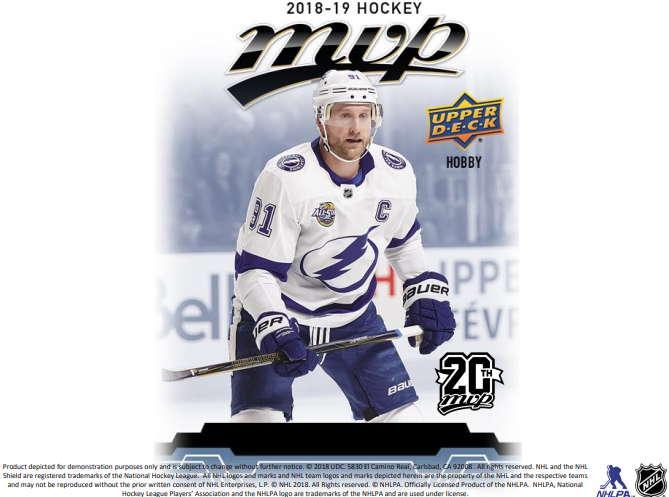 2018-19 Upper Deck MVP Hockey Box