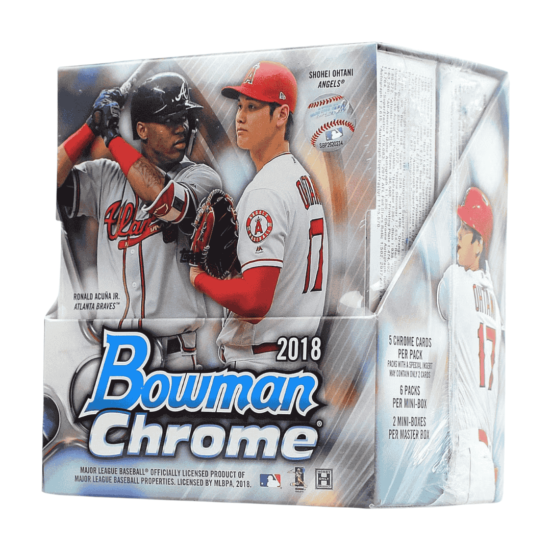 2018 Bowman Chrome Baseball Hobby Box
