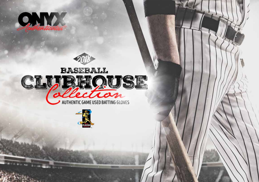 2018 Onyx Clubhouse Game Used Batting Gloves Baseball 3-Box Case