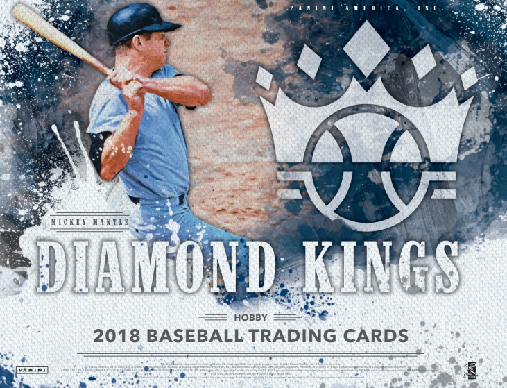 2018 Panini Donruss Diamond Kings Baseball Hobby 12-Box Case