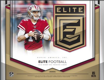 2018 Panini Donruss Elite Football 1st Off the Line Hobby Box