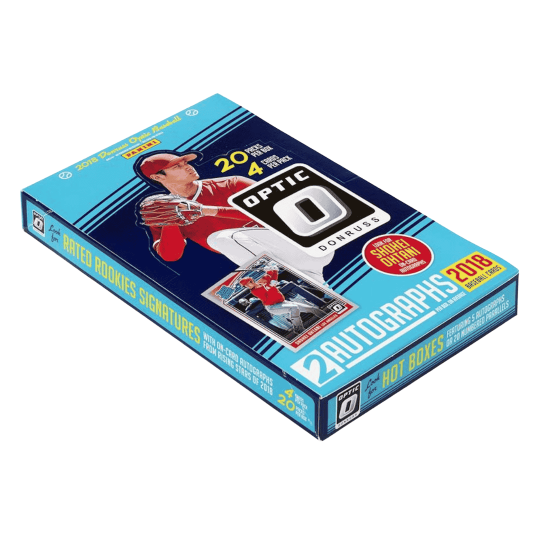 2018 Panini Donruss Optic Baseball 1st Off The Line Hobby Box