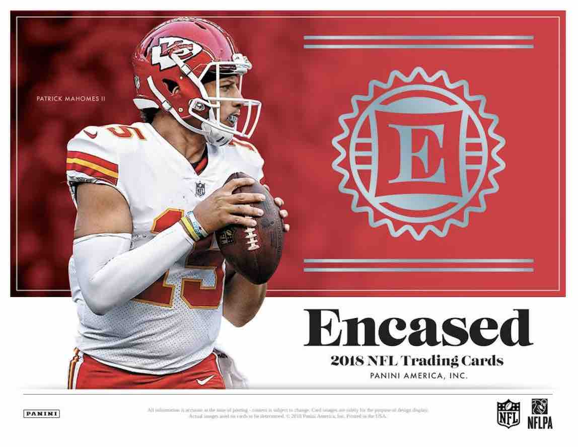 2018 Panini Encased Football Hobby 8-Box