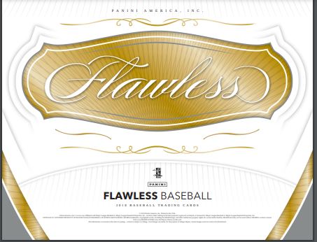 2018 Panini Flawless Baseball Hobby 2-Box Case