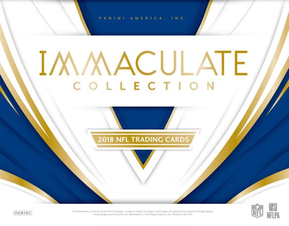 2018 Panini Immaculate Football 1st Off The Line Hobby Box