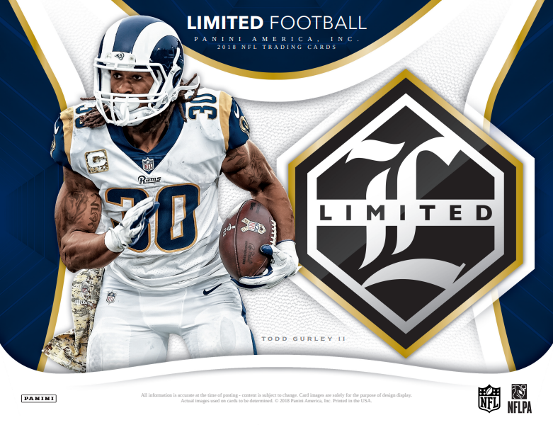 2018 Panini Limited Football Hobby 14-Box Case
